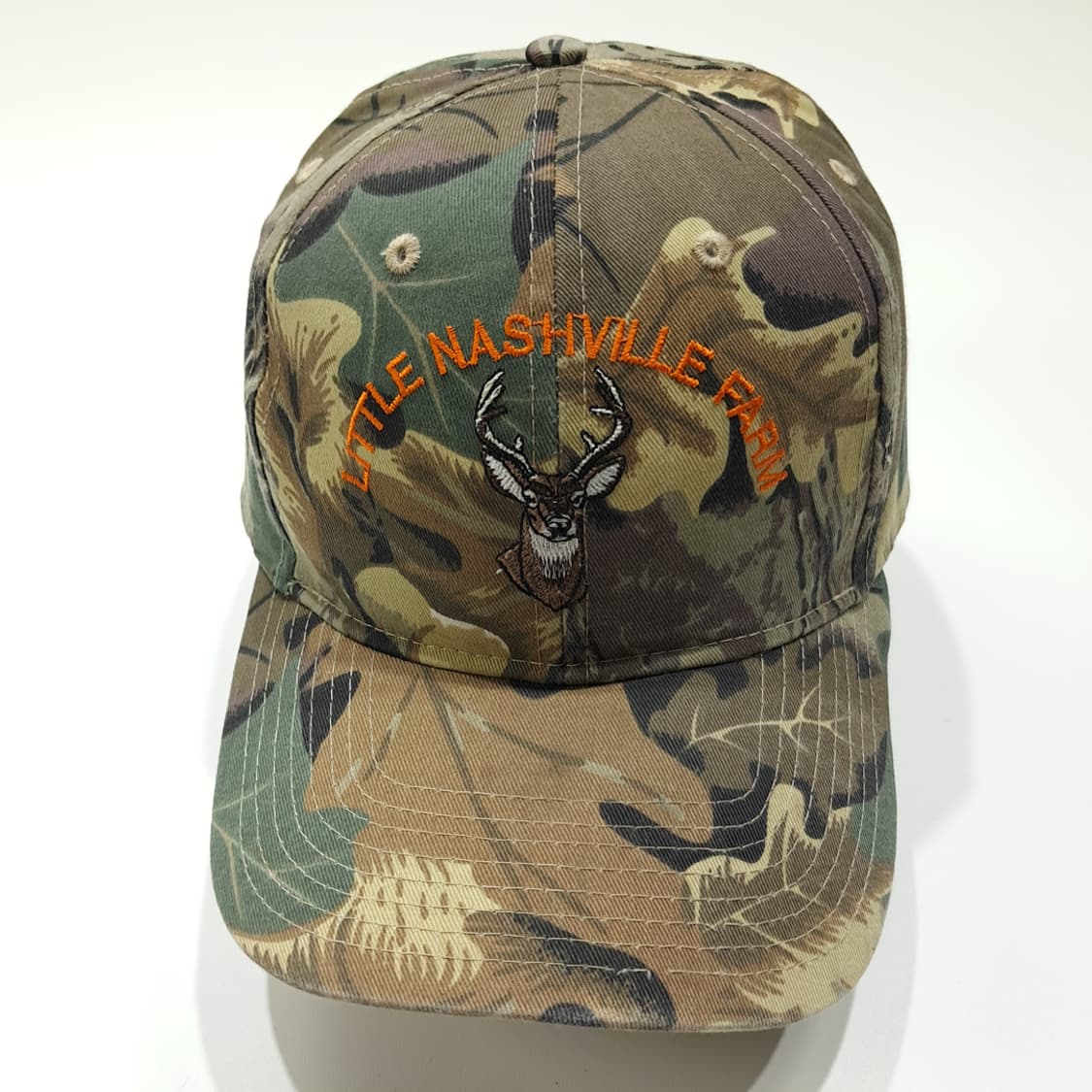 오토 리틀 내쉬빌 팜 사슴 자수 카모 볼캡 P2032 상품이미지3