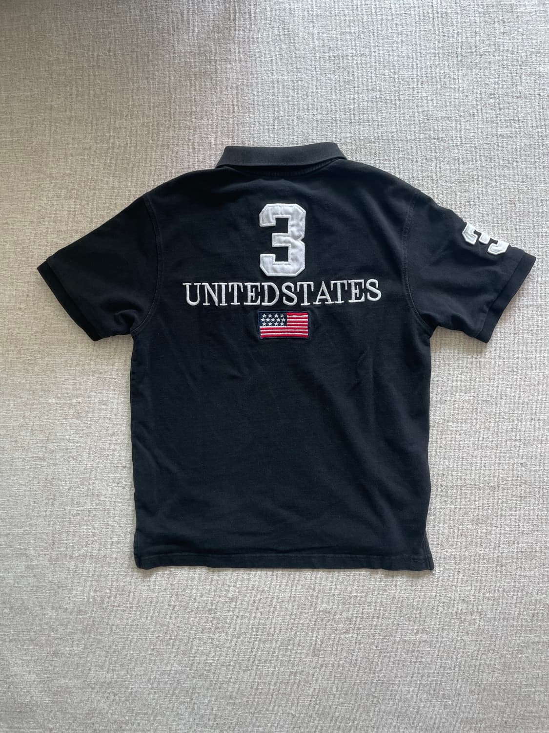 폴로 랄프로렌 빅포니 usa 카라티 블랙 #3 상품이미지2