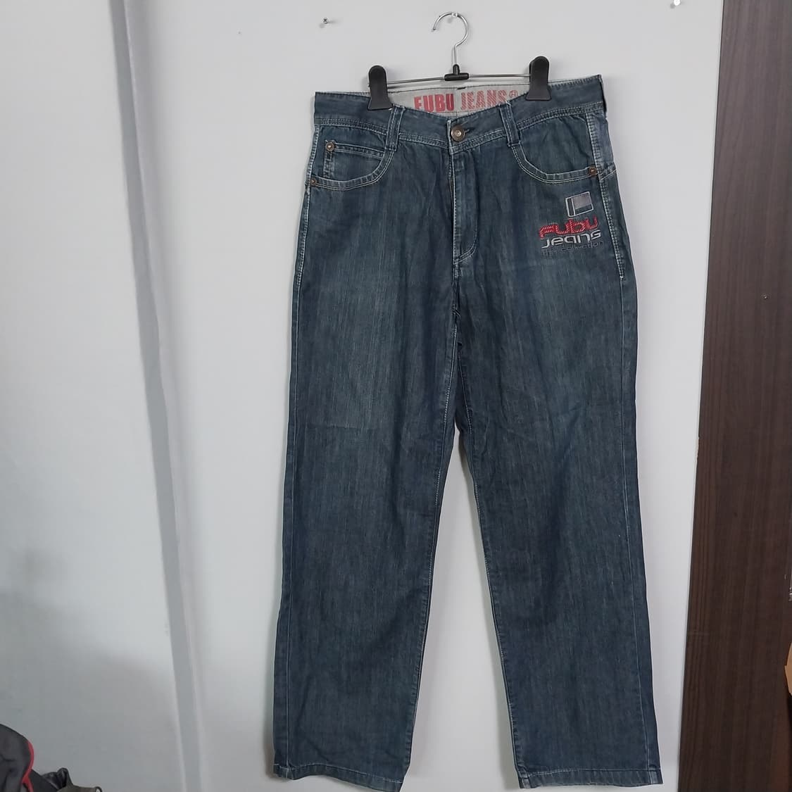 후부 와이드핏 데님 남자32  상품이미지1