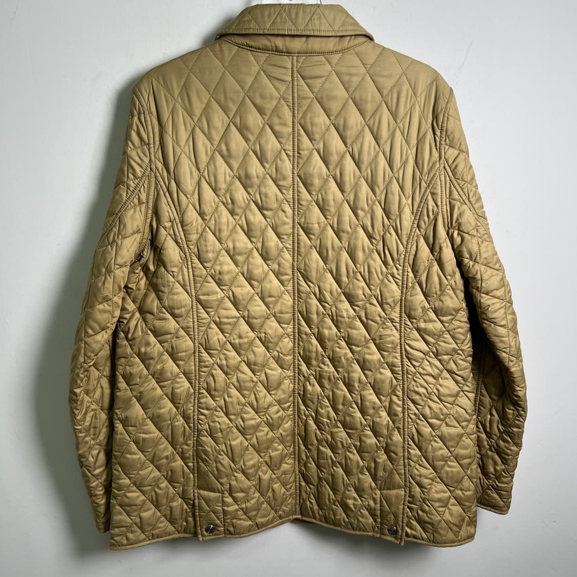 엘엘빈 베이지 다이아몬드 퀄팅 자켓 L 상품이미지6