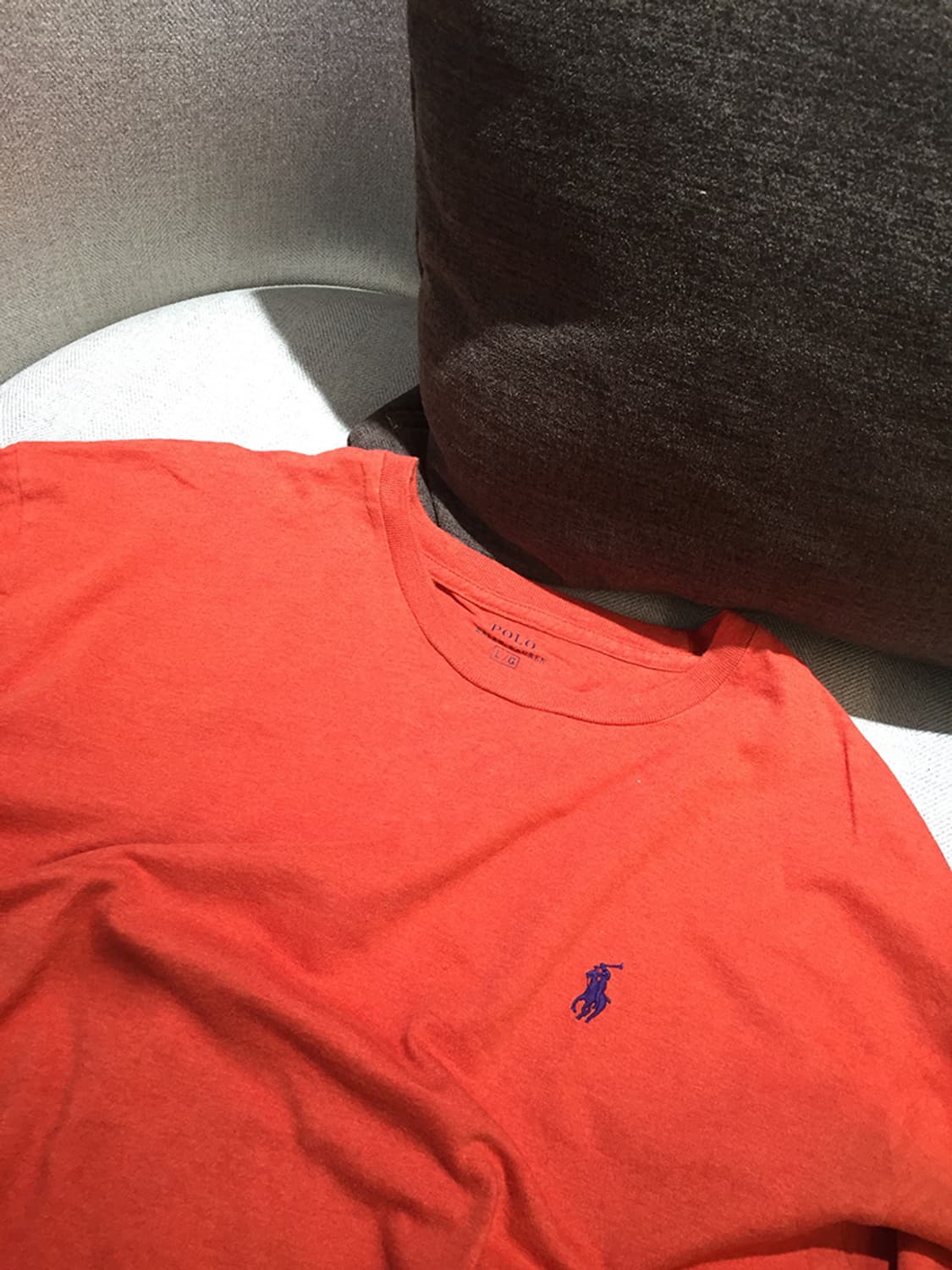 (MAN) 폴로랄프로렌 라운드 긴팔티 XL  상품이미지6