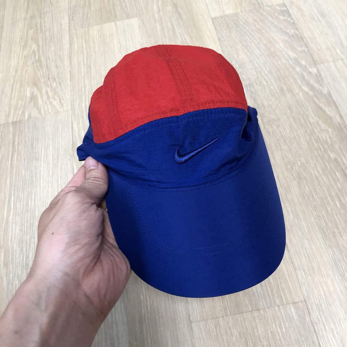 (OS) 나이키 NIKE NSW 에어 테일윈드 스우시 캡 블루 레드 상품이미지4