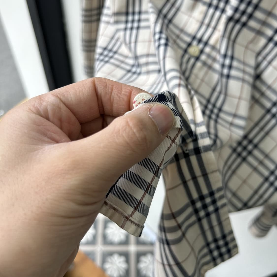 15975 - 버버리 노바 체크 셔츠 상품이미지6