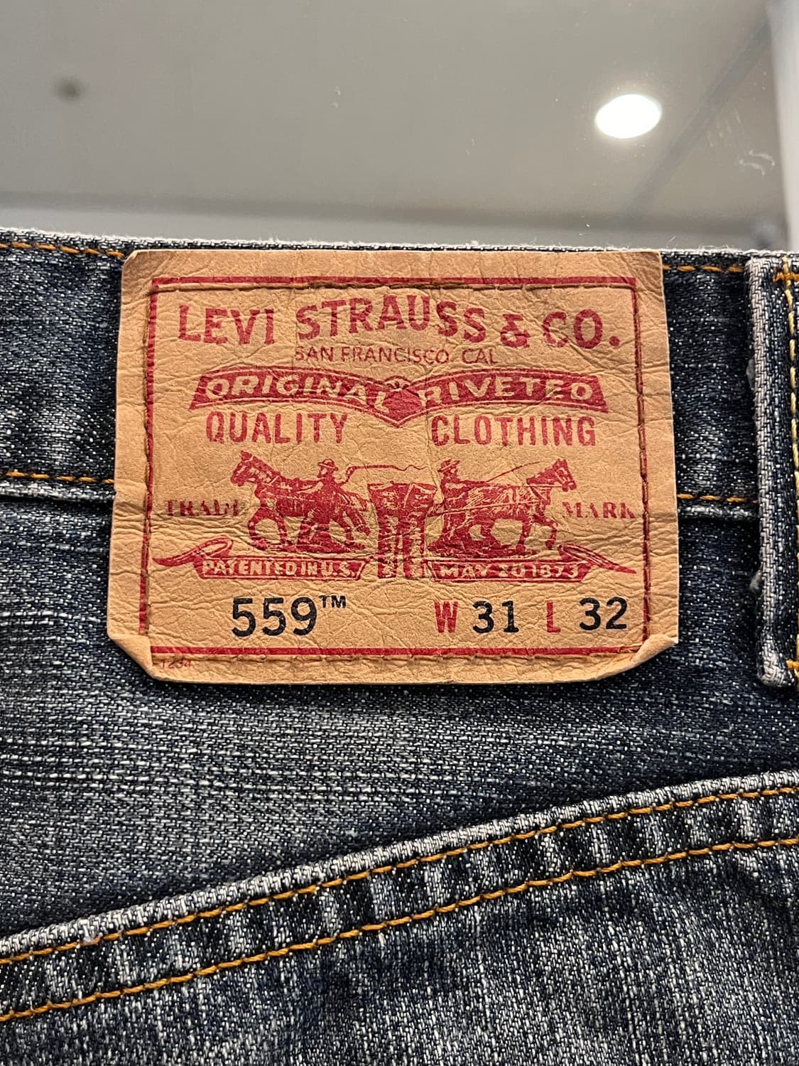 Levis 리바이스 559 데님 쇼츠 팬츠 (32) 상품이미지7