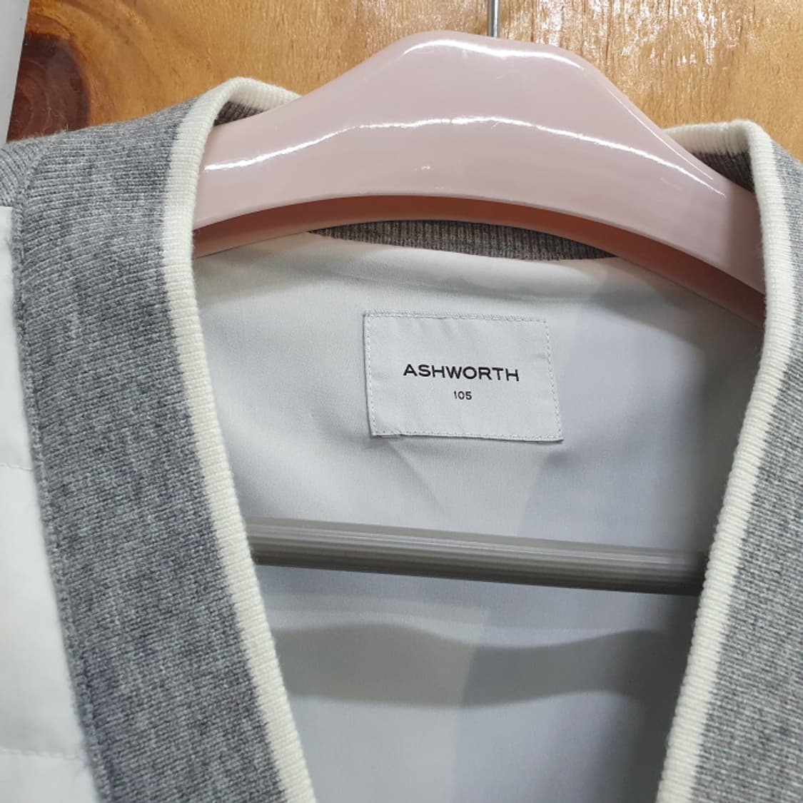 애시워스 구스다운 골프패딩 방풍니트자켓(105) 상품이미지8