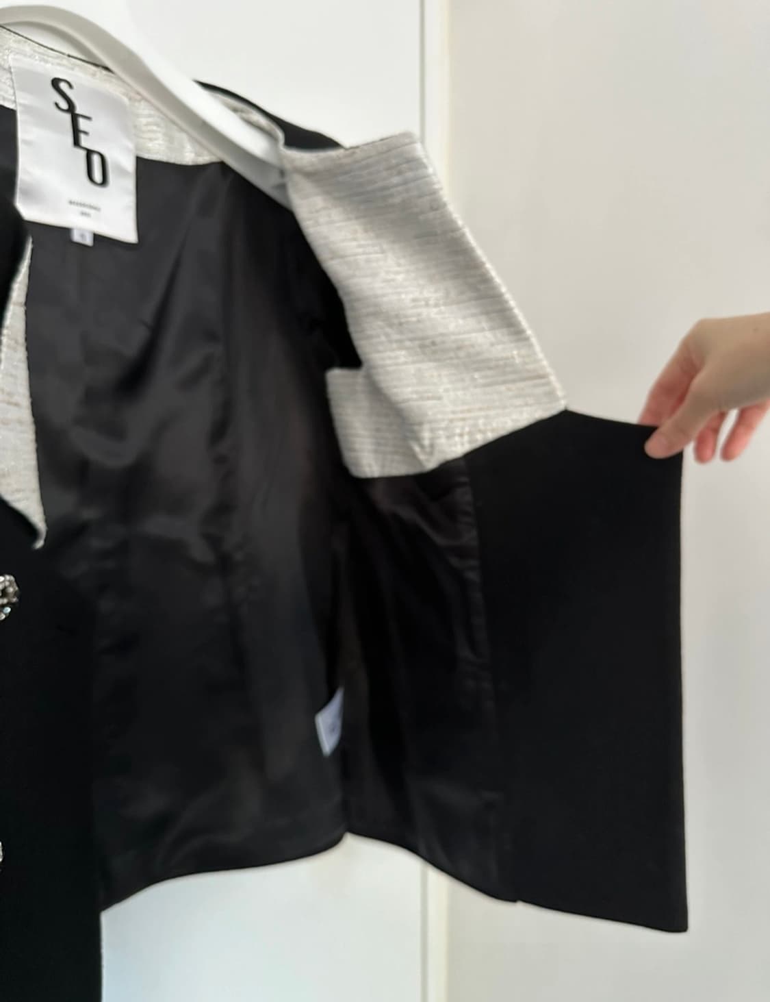 서쿠키 트위드 자켓 상품이미지4