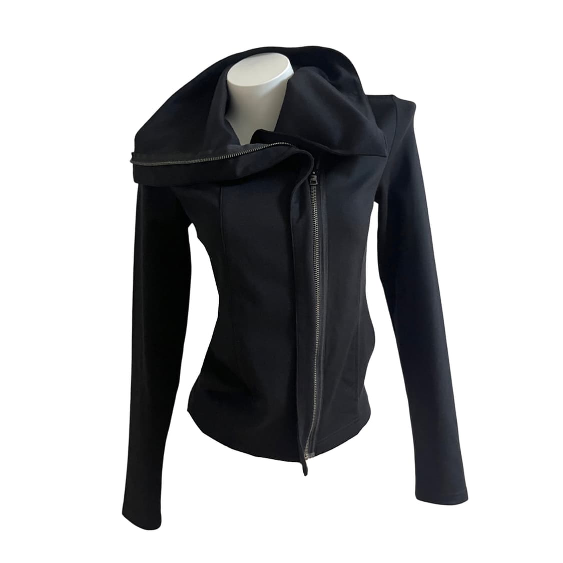 a/x 드레이프 하이넥 져지 집업 상품이미지7