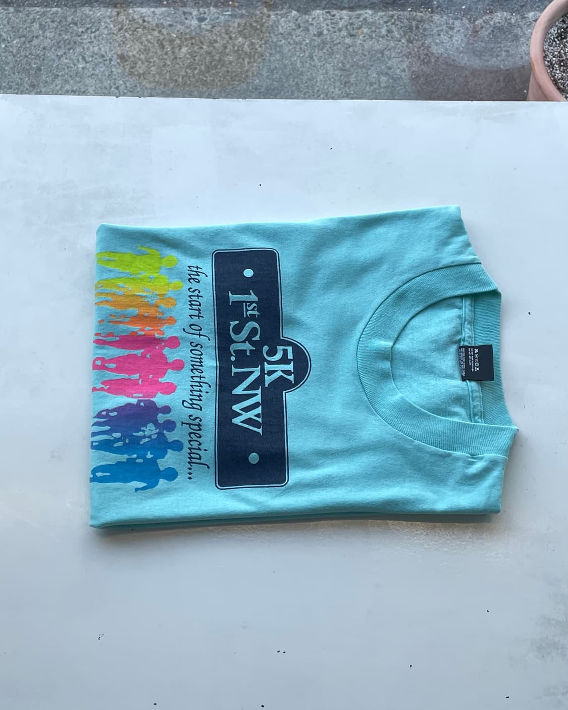 90 “1st Street Northwest 5K Run” T-shirt 상품이미지1