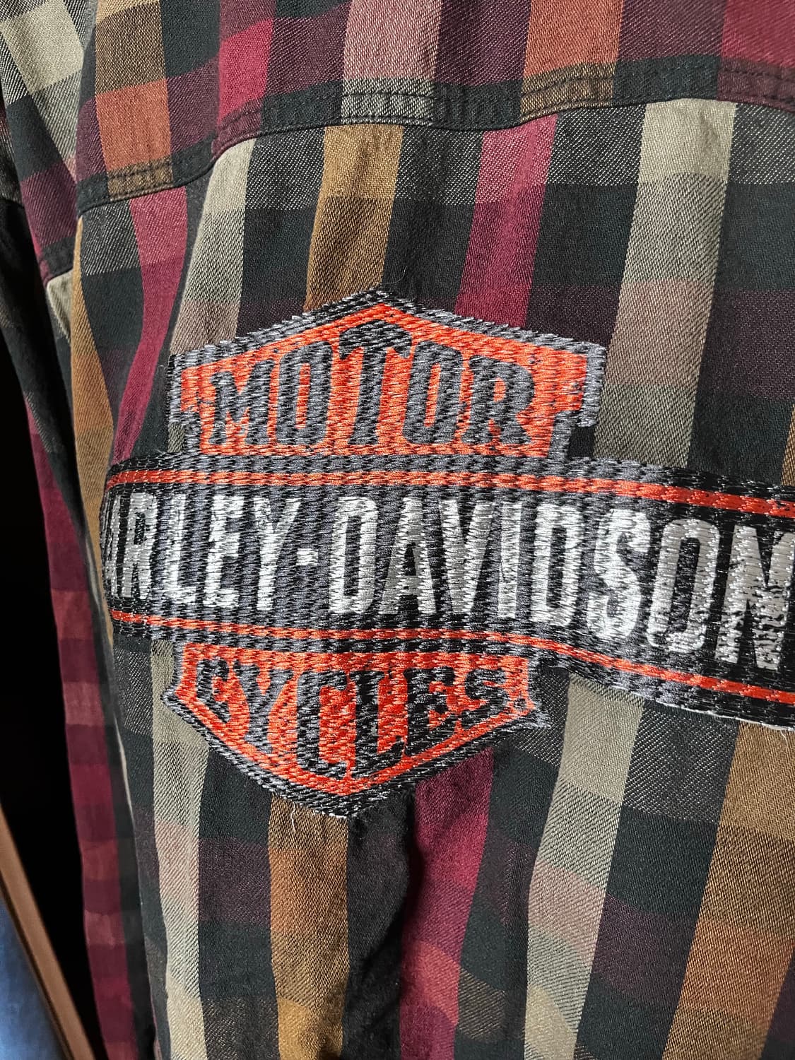Harley Davidson flannel shirt   상품이미지9