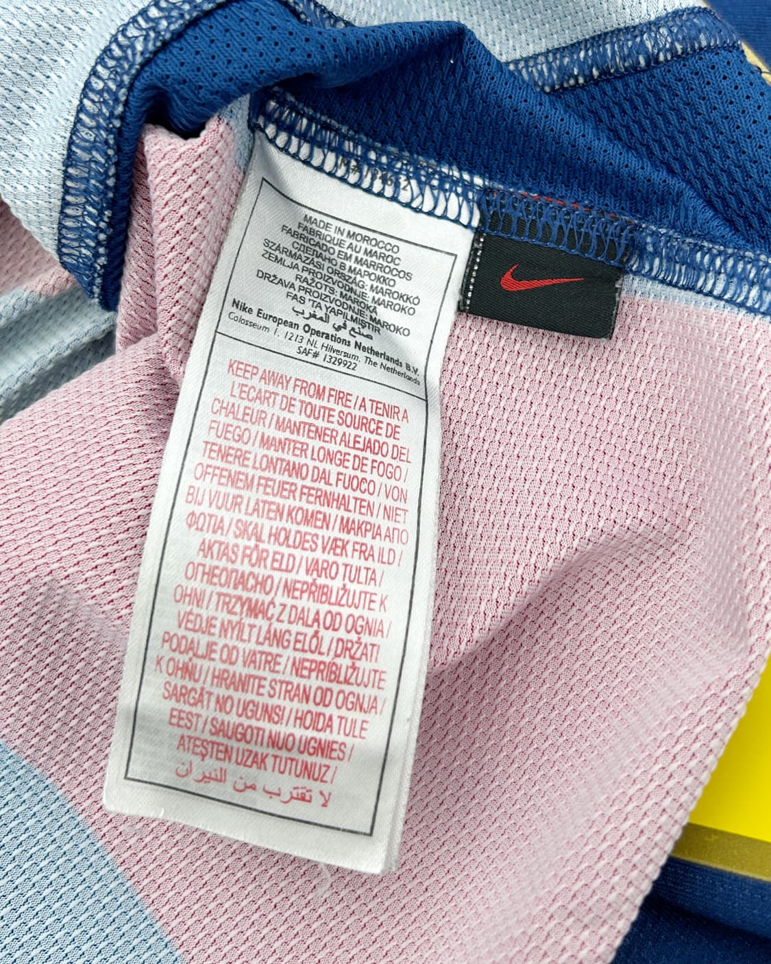 나이키 07-08 바르셀로나 캄노우 50주년 홈 리그킷 메시 상품이미지9