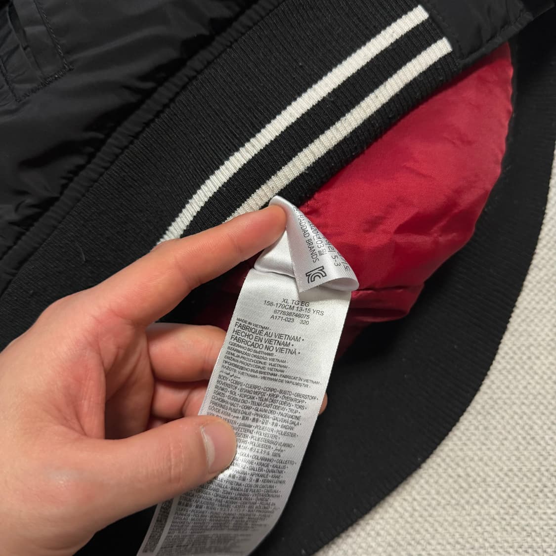 나이키 에어 조던 빅로고 바시티 자켓 상품이미지5