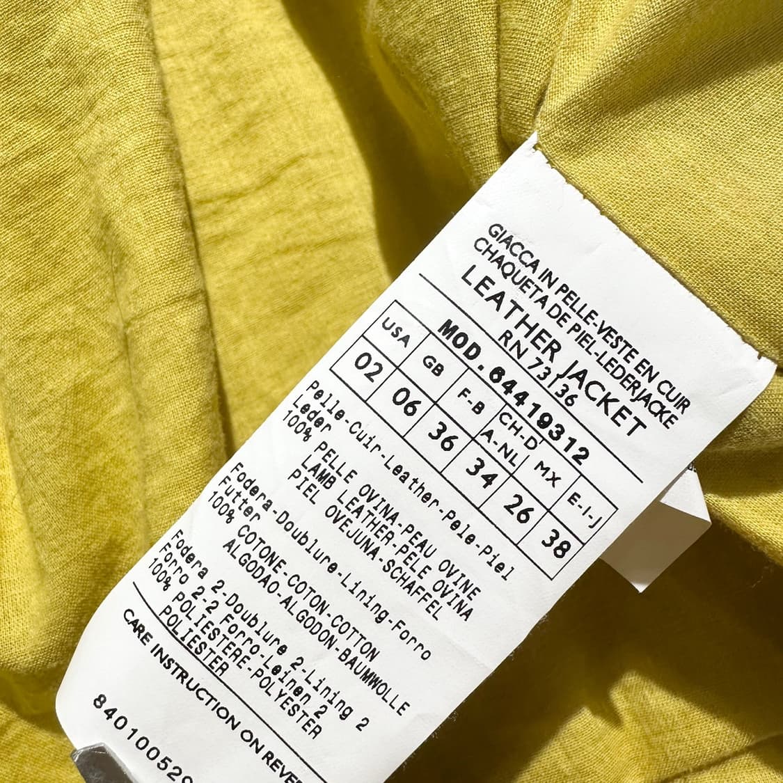 막스마라 막스앤코 램스킨 스웨이드 자켓 상품이미지8