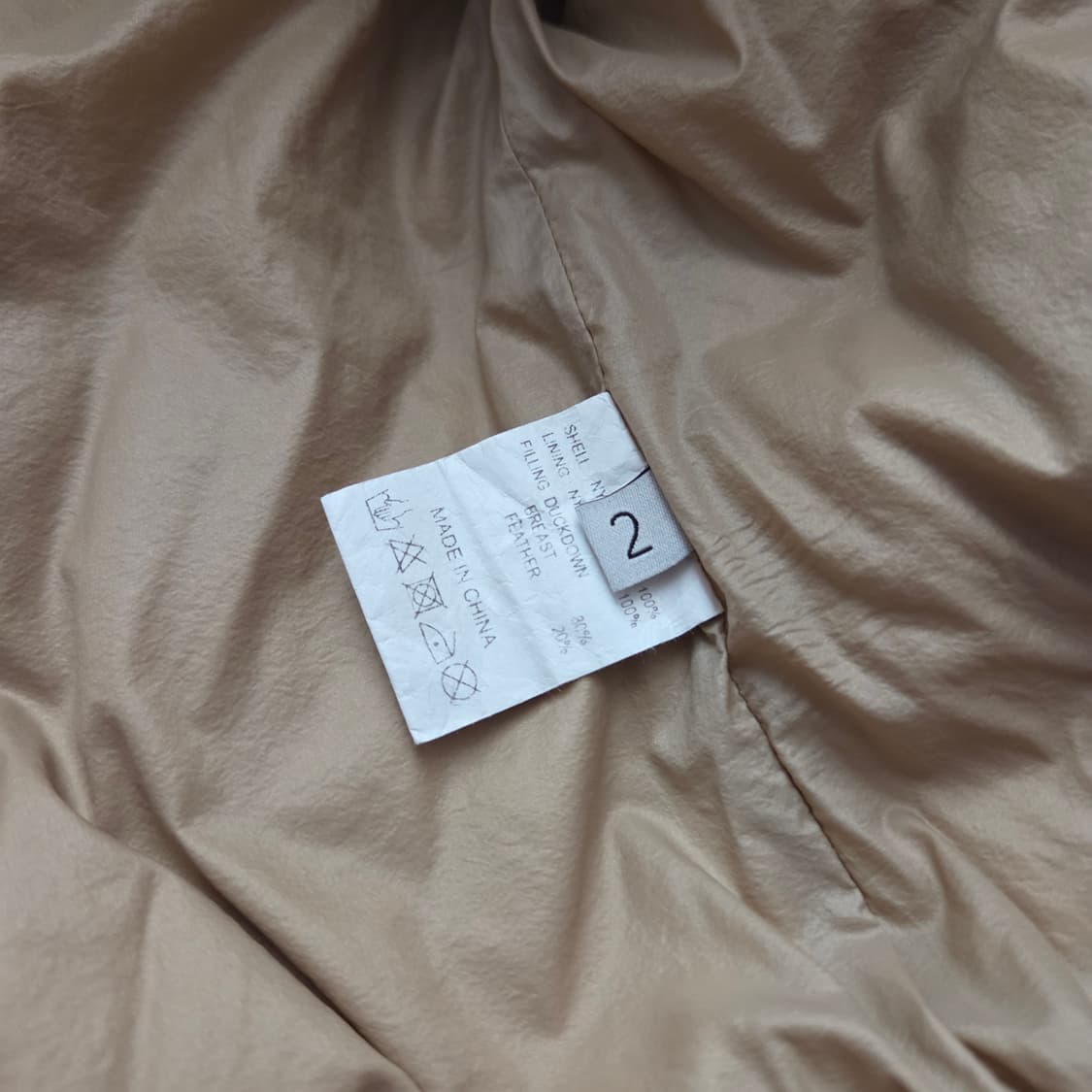 비헤비어 폴라베어 패딩 그레이 2사이즈 상품이미지3