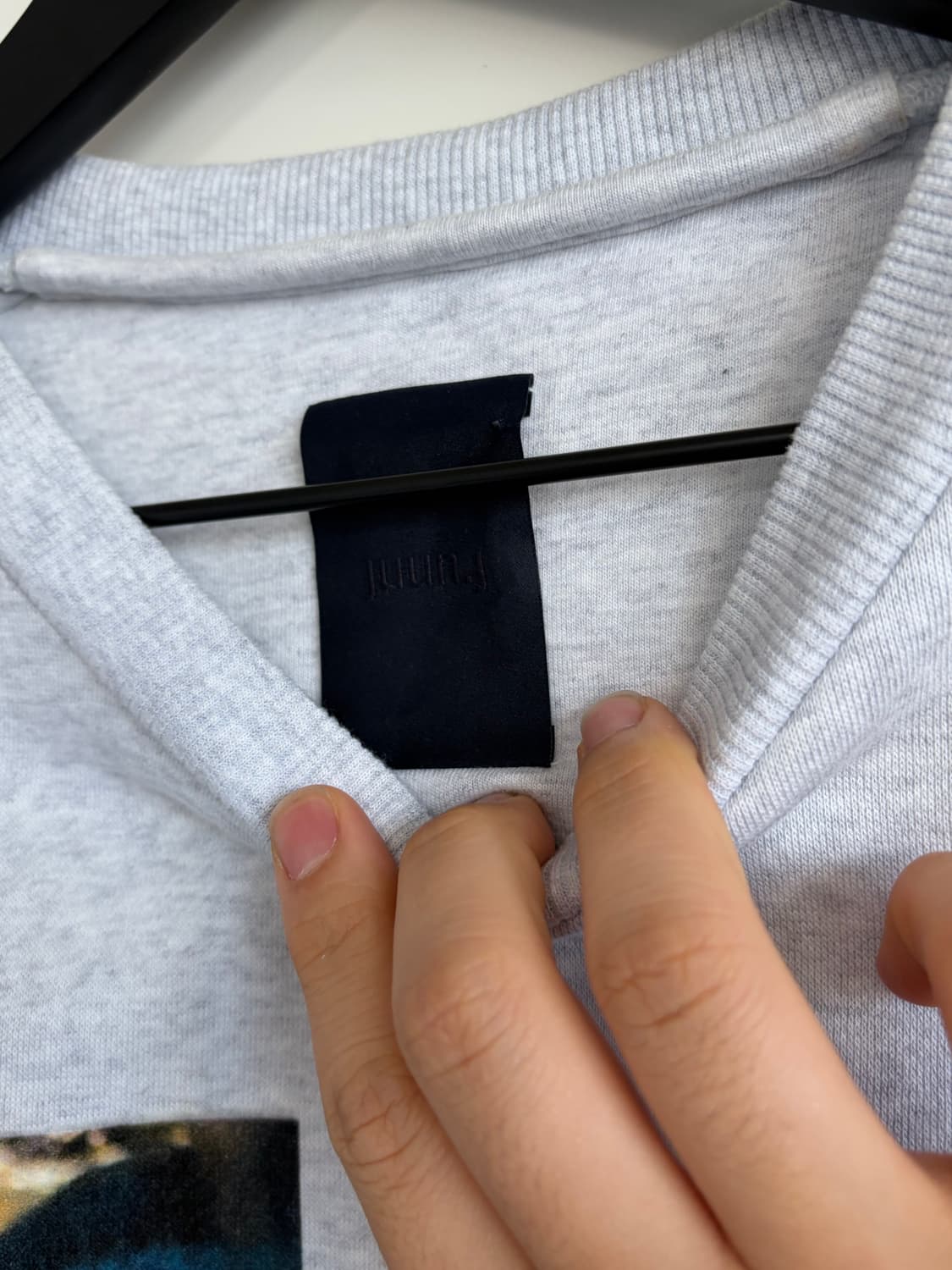 준지 2019 레드테크 맨투맨 그레이 상품이미지4