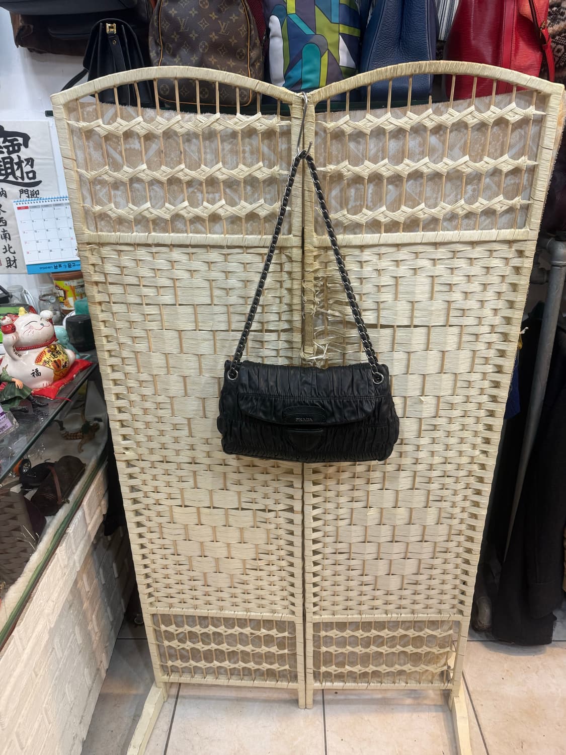 정품 프라다 고프레 나파 체인 숄더백 팝니다 상품이미지1