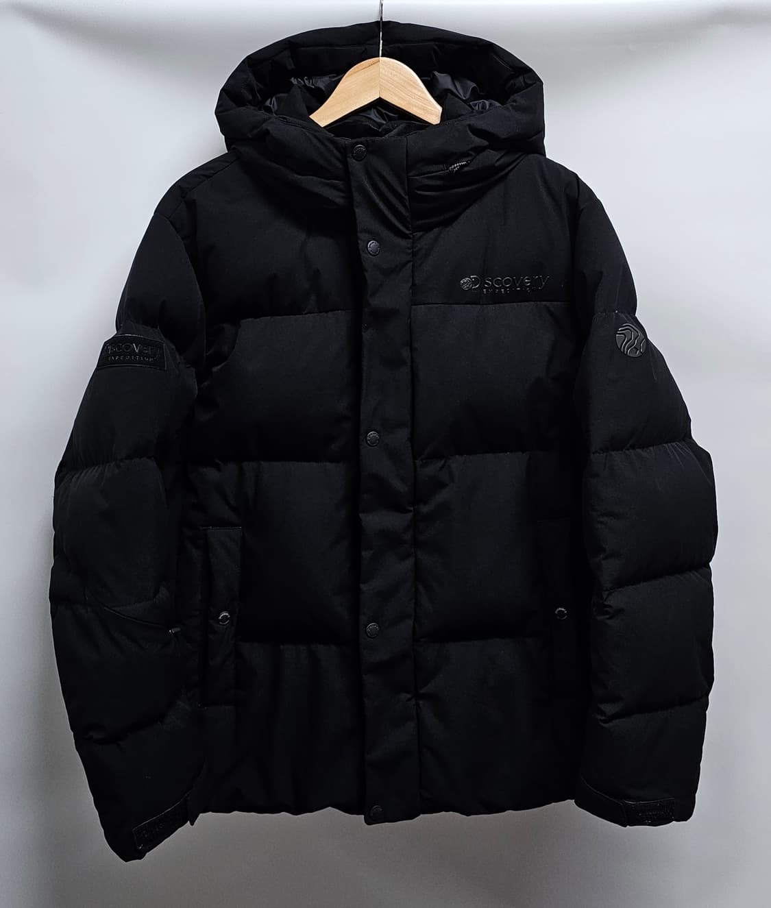 디스커버리 구스다운 후드패딩 100 상품이미지1