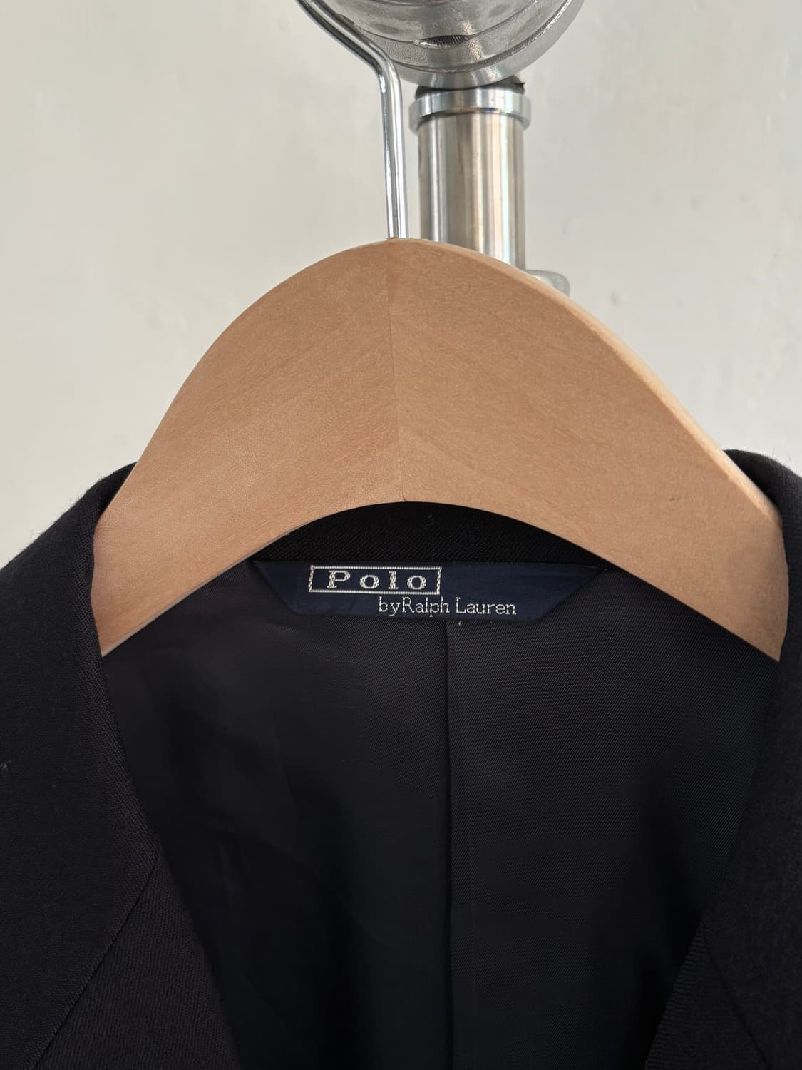 Polo 폴로 블랙 더블 브레스티드 금장 블레이저 자켓 상품이미지3