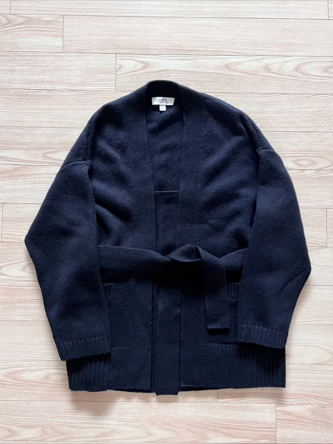 코스 캐시미어 벨트 가디건 상품이미지3