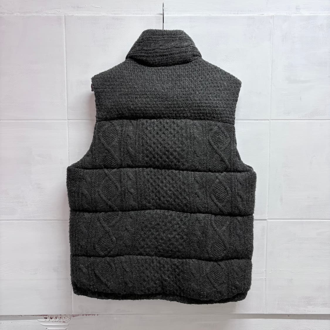 Global work 글로벌웍스 패딩 니트 베스트(L)  상품이미지4