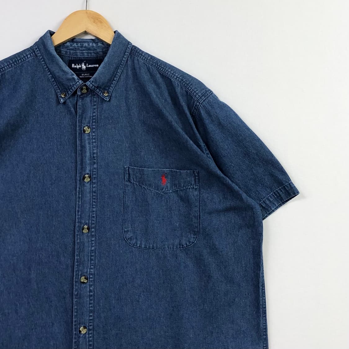 Xxl 폴로 데님 셔츠 상품이미지1
