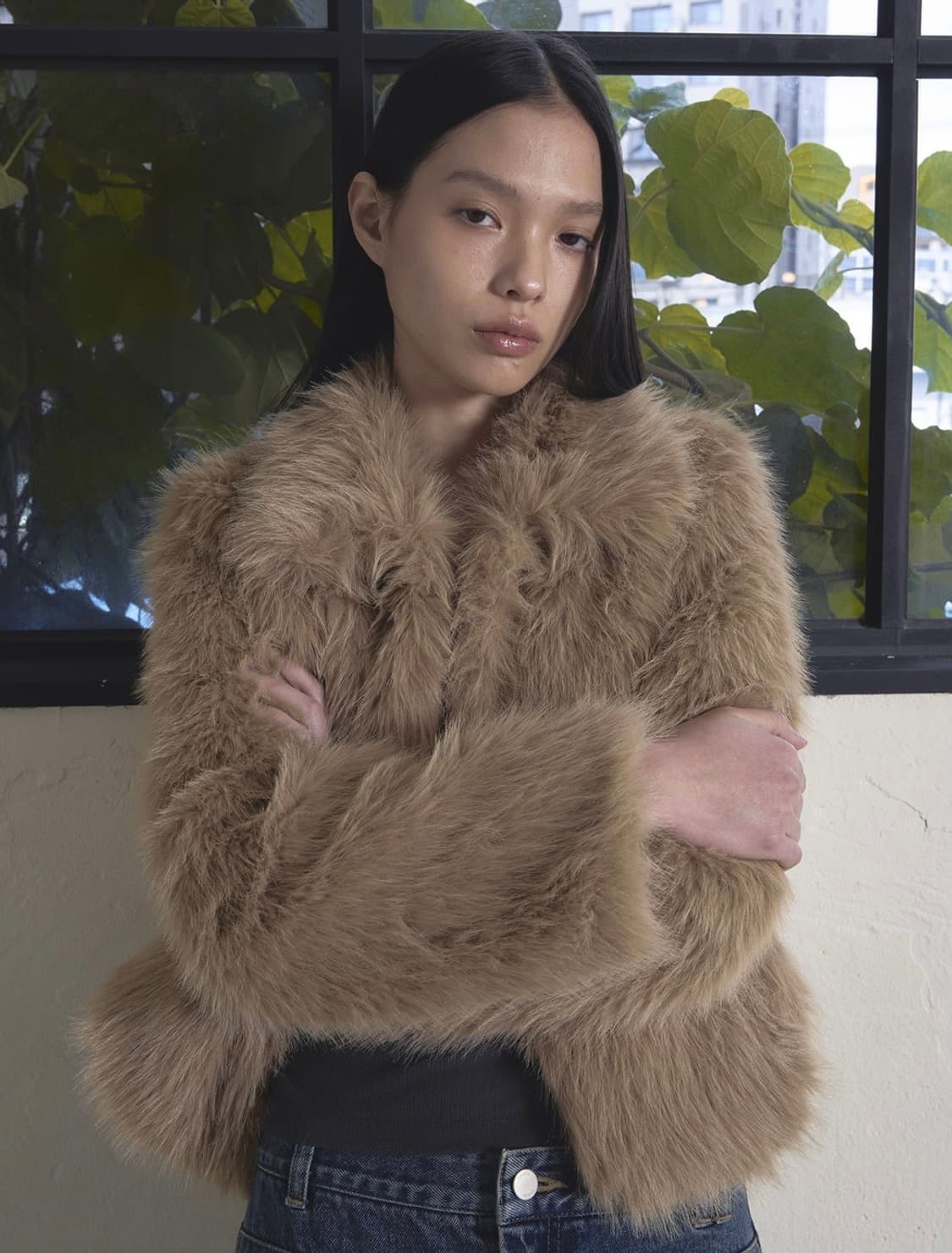 오데스 퍼자켓 베이지 상품이미지1