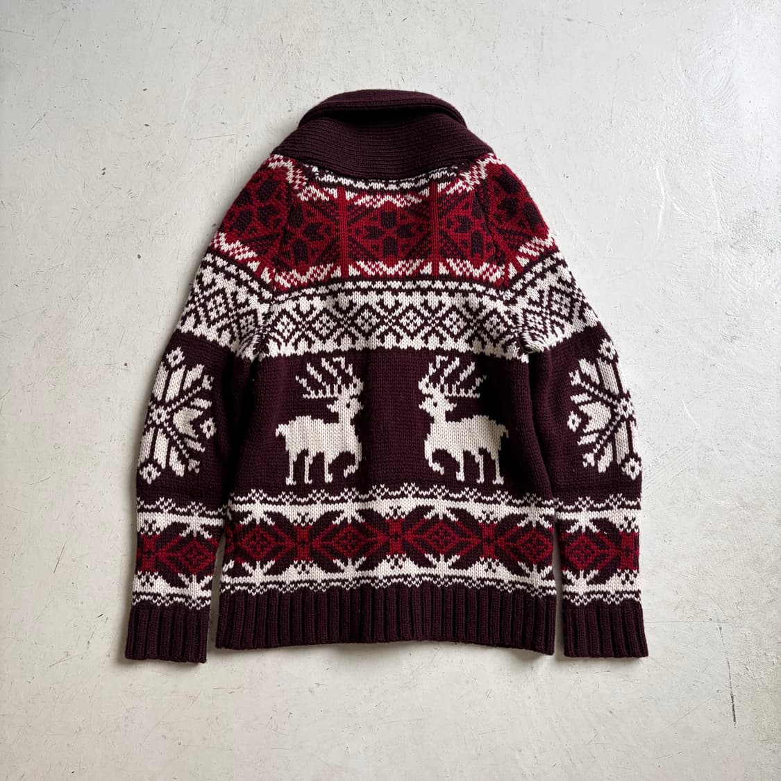 Union Station 빈티지 코위찬 가디건 M 상품이미지7