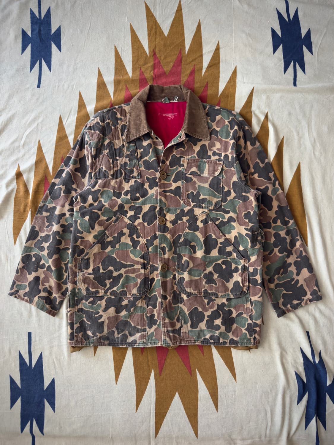 70s sears Duck Camo Hunting Jacket 상품이미지1