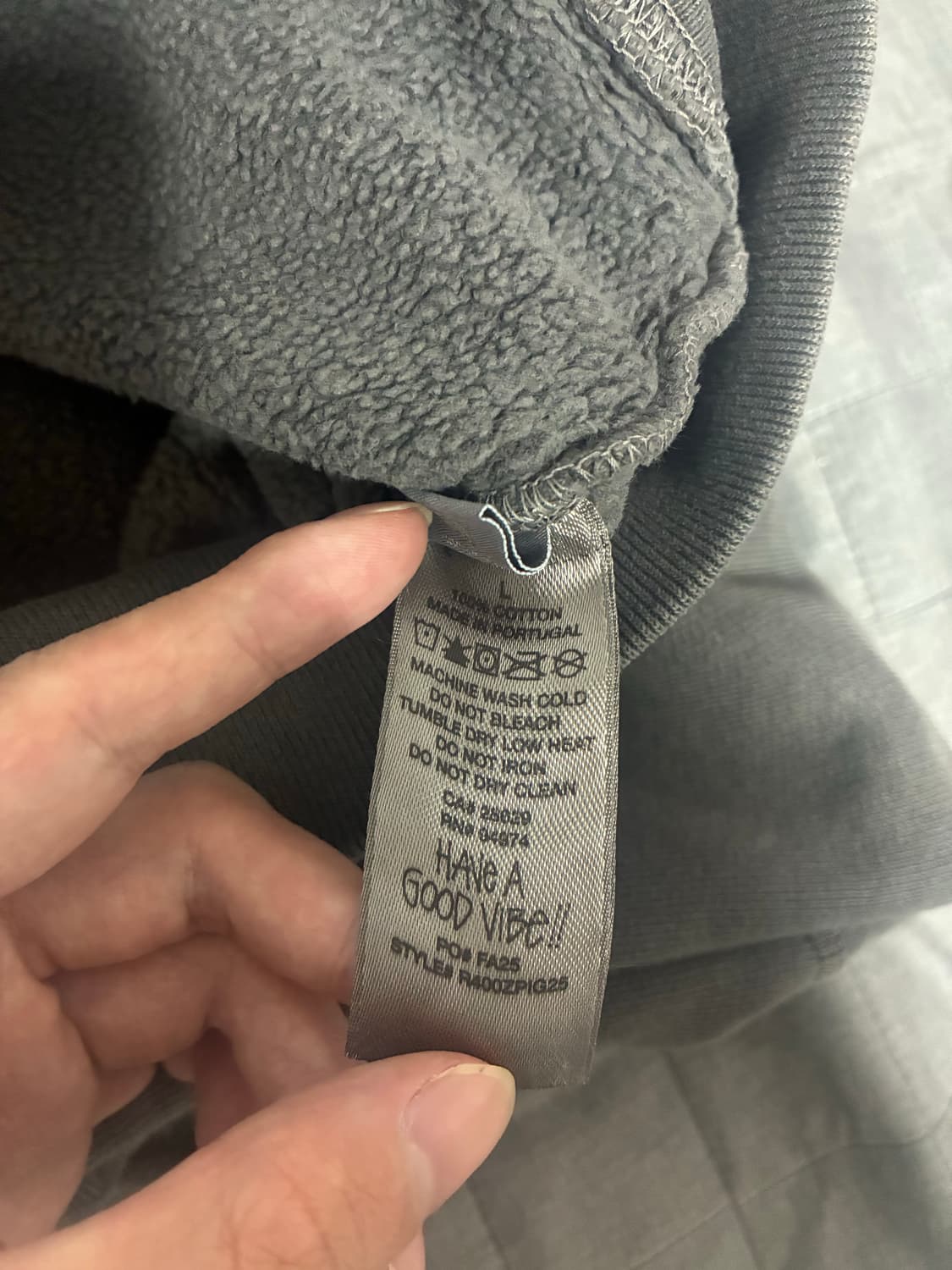 [L] 새상품 스투시 피그먼트 다이드 다이스 후드집업 상품이미지3