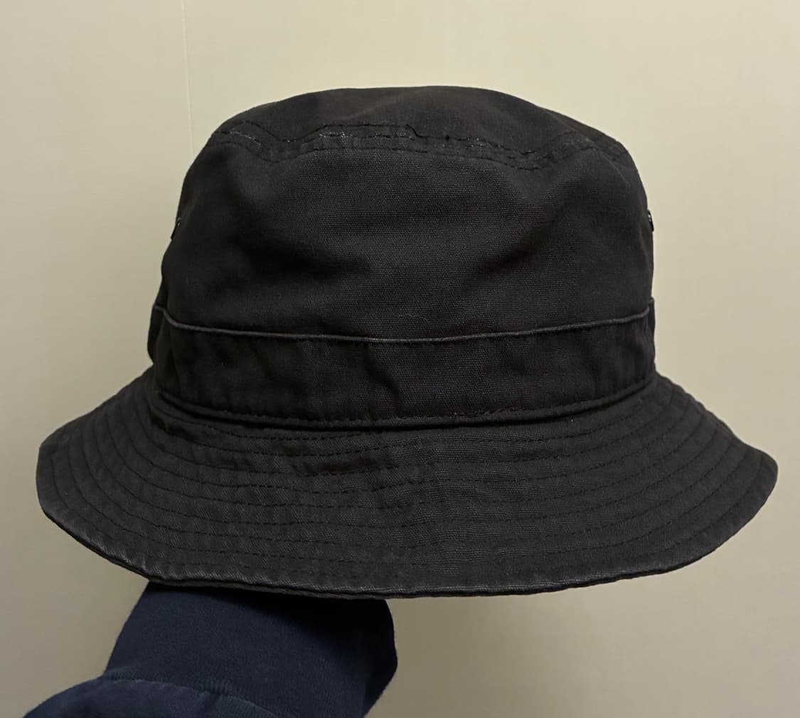 (M~L)칼하트 Wip 코튼 워치 버킷햇 블랙 워시드 상품이미지4