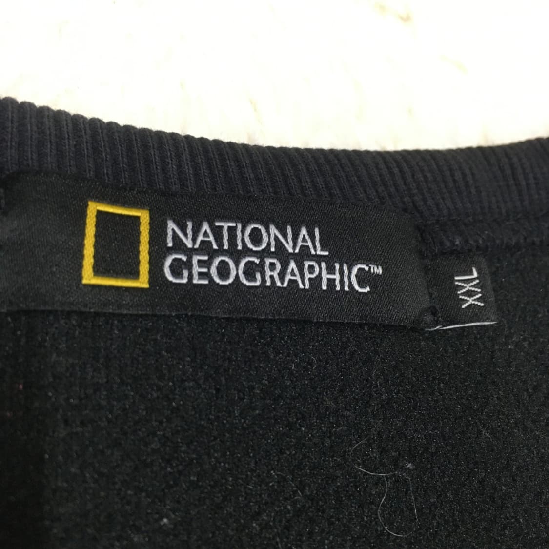 내셔널지오그래픽 빅로고 맨투맨 만원샵 DD12 상품이미지2