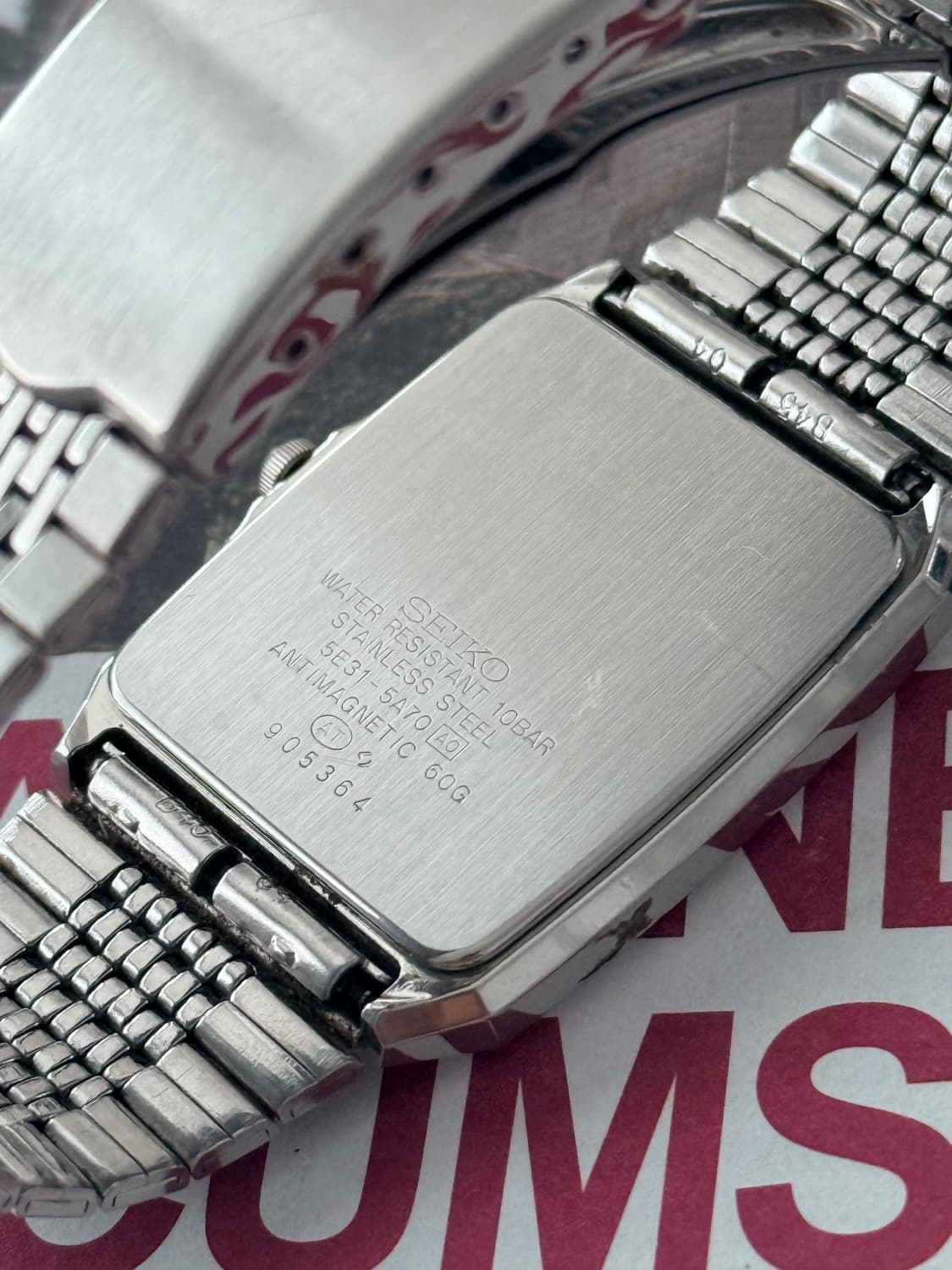 Seiko 세이코 Session Square 하이 스탠다드 버전 상품이미지7