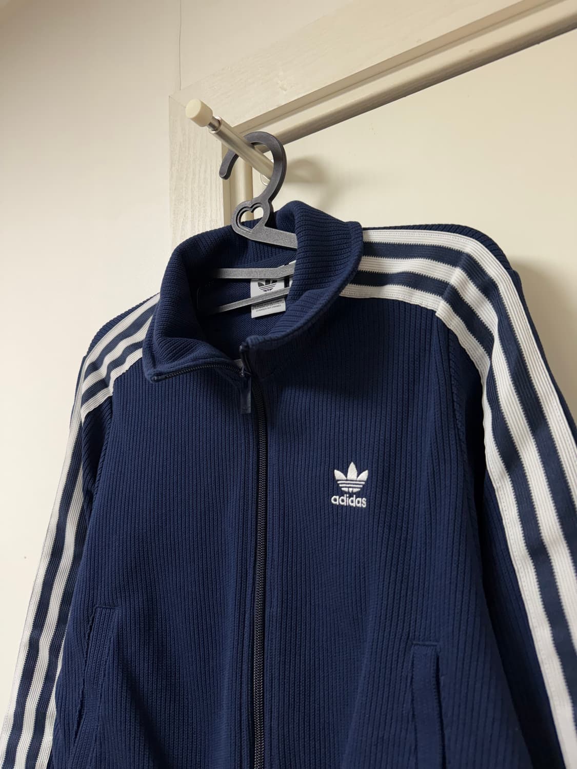 아디다스 크롭 져지 와플 (여성M) 상품이미지3