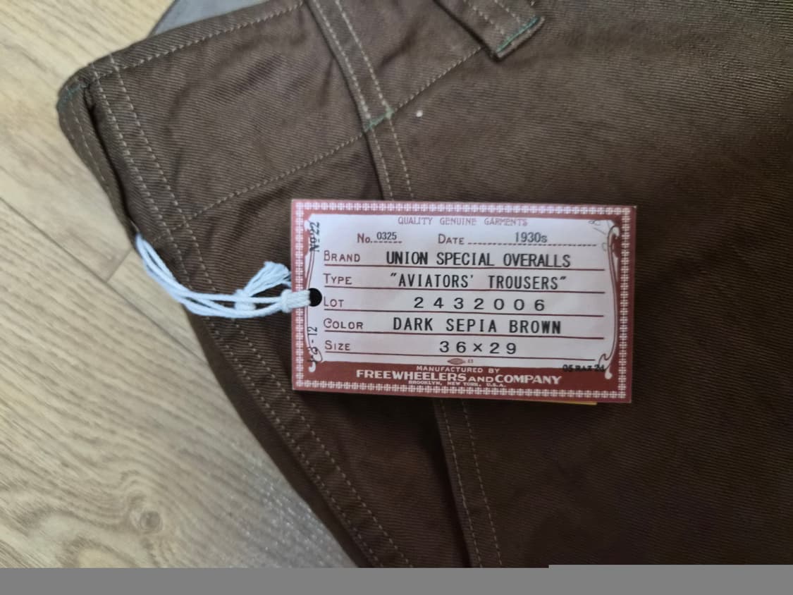 프리휠러스 에비에이터 팬츠 36사이즈 상품이미지5