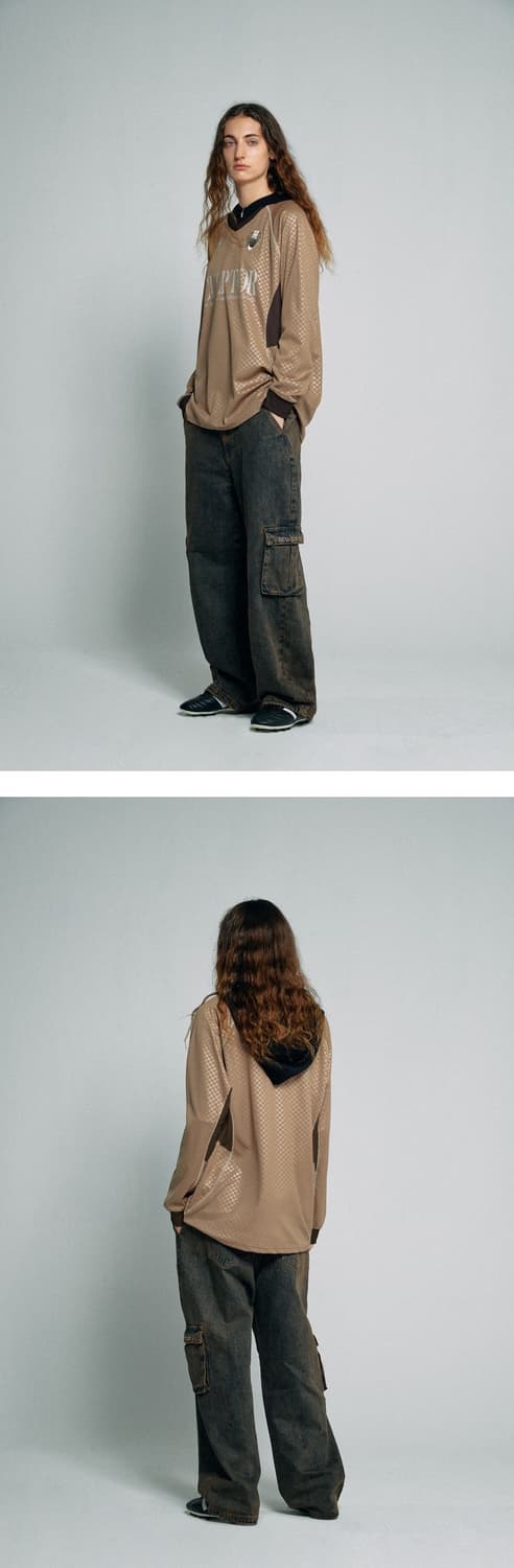 Acid Cargo Jogger Pants Vintage Brown 상품이미지5