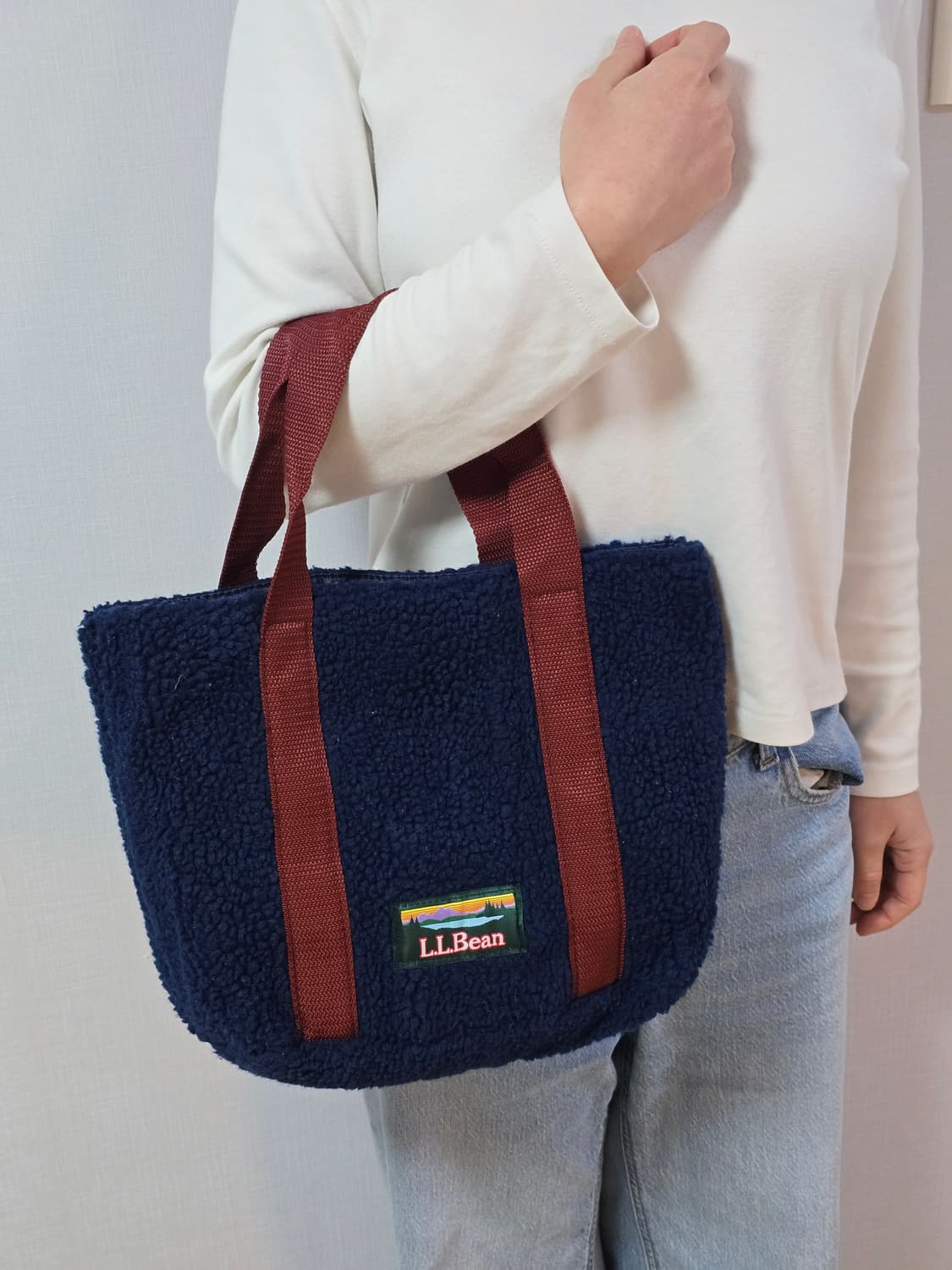 L.L.Bean 엘엘빈 뽀글이 토트백 상품이미지1