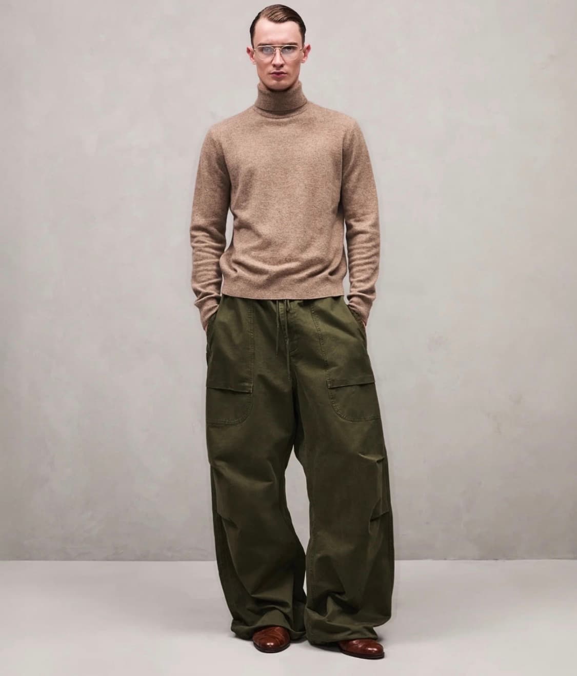 엔타이어 스튜디오 바렌 카고 팬츠 / 카키 - L 상품이미지1