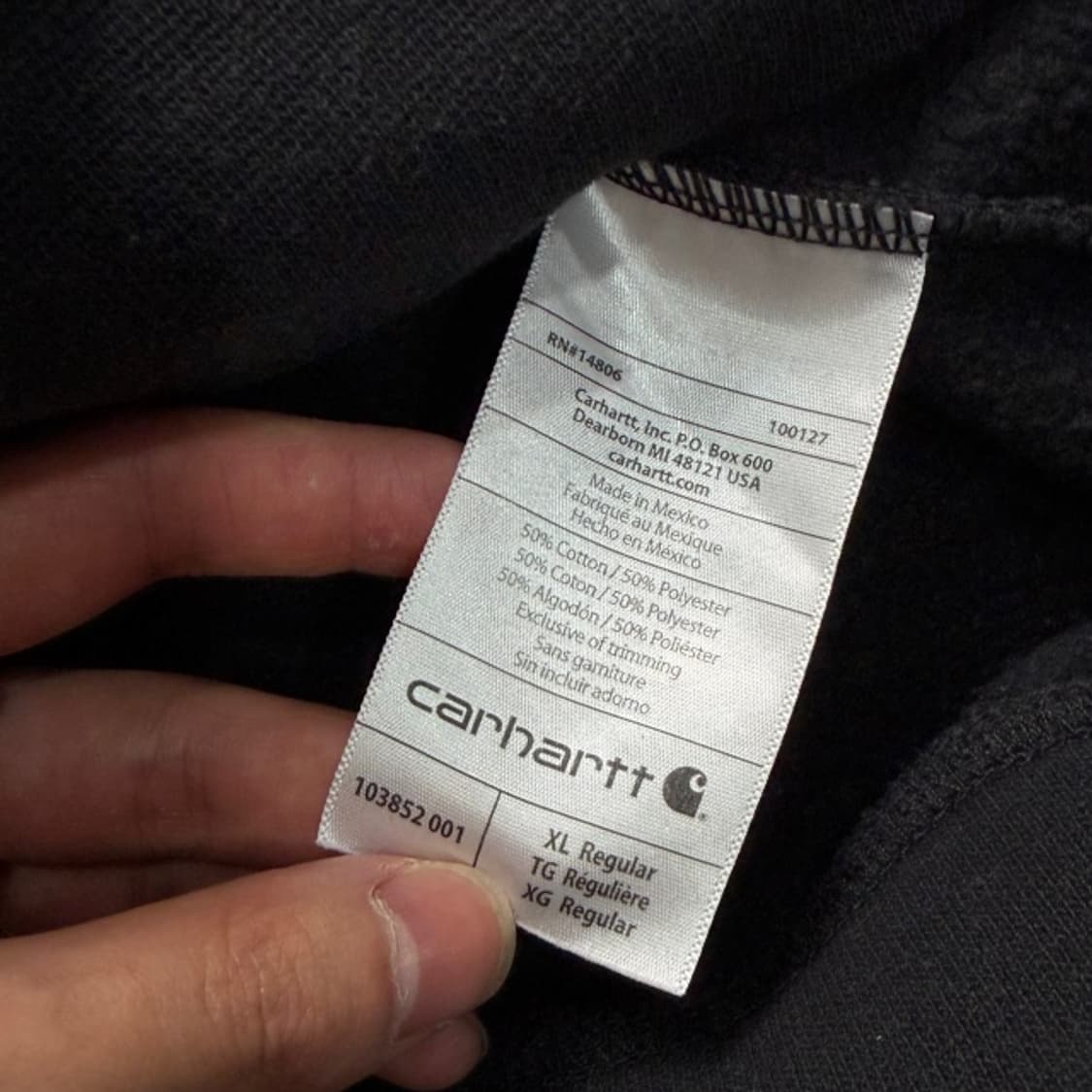 105 칼하트 포켓 맨투맨 상품이미지4