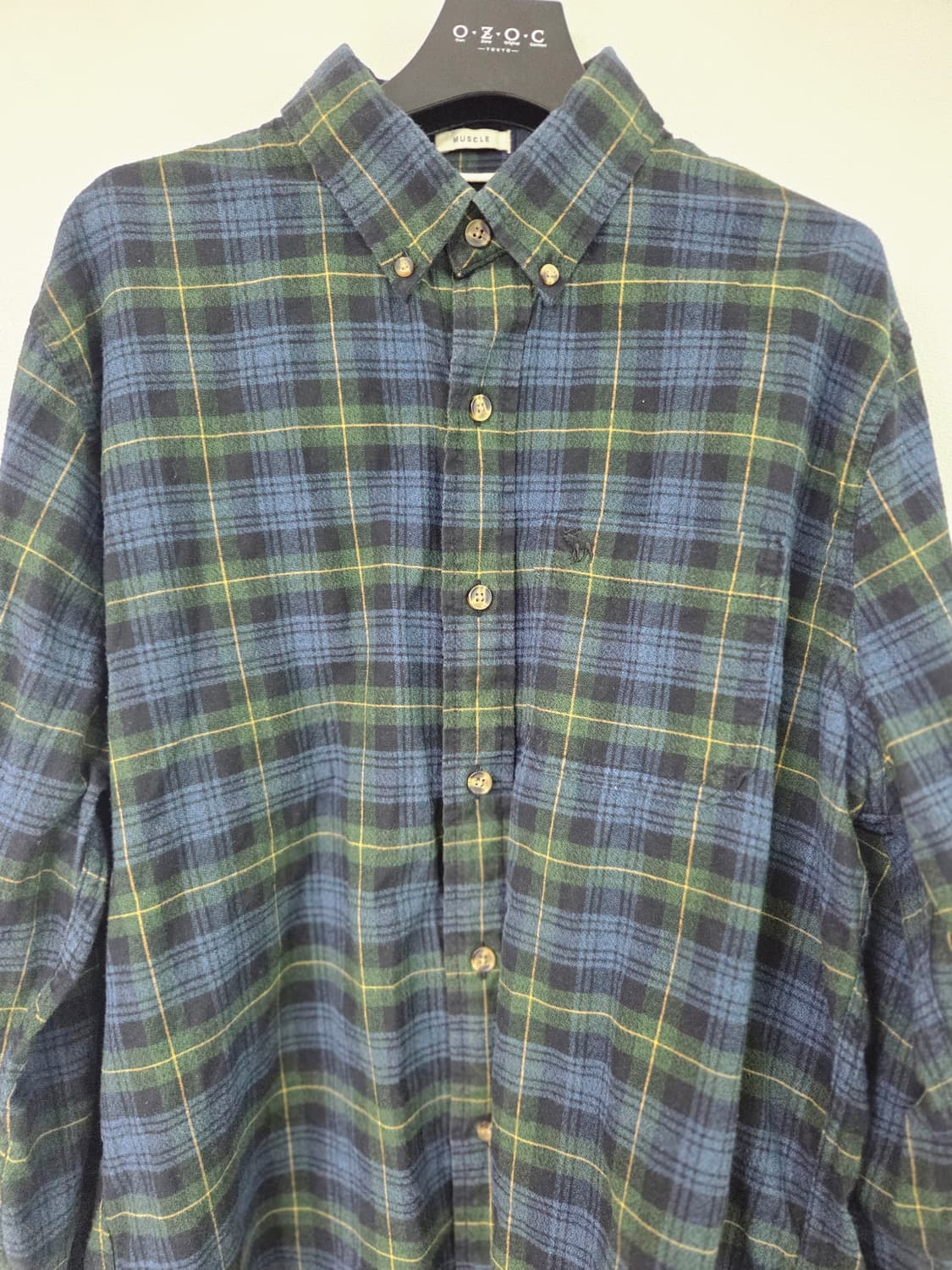 아베크롬비 머슬핏 플라넬 셔츠 상품이미지4