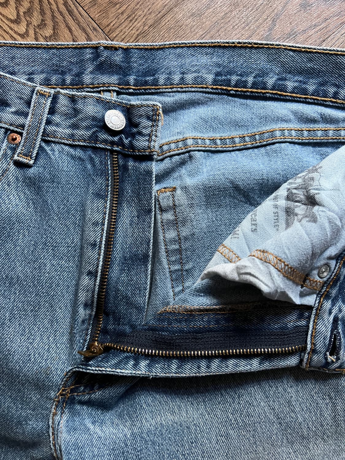 [34]리바이스 505 레귤러 스트레이트 데님 팬츠 상품이미지3