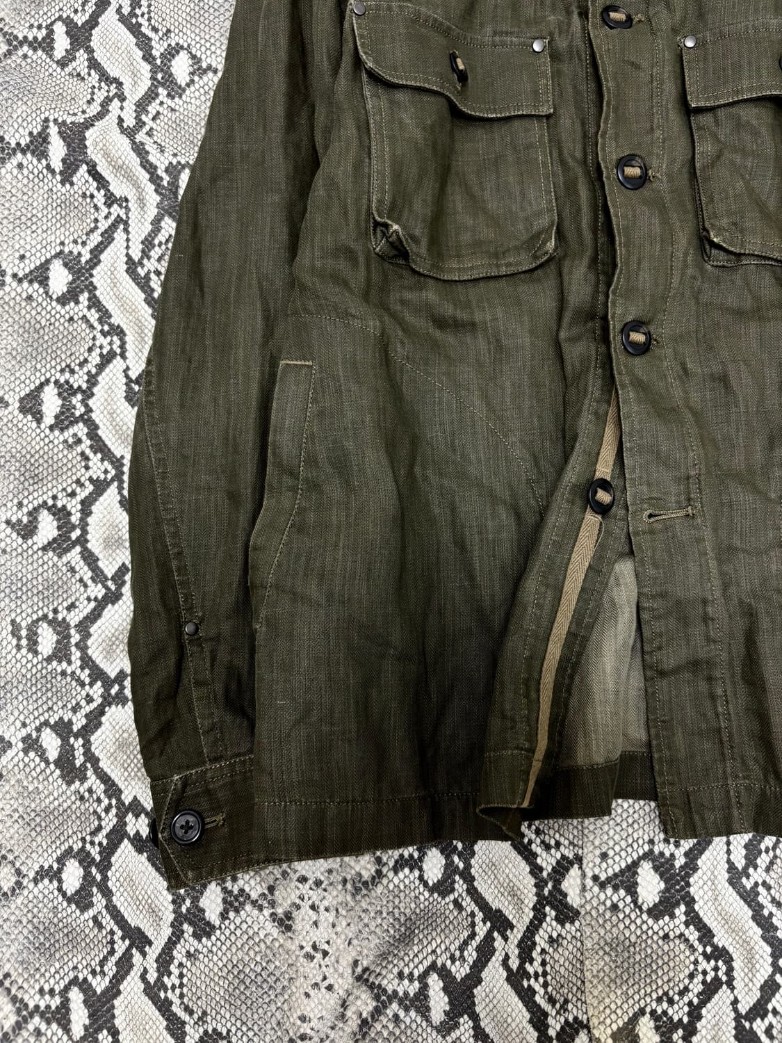 “Vintage” Grunge&Minimal Mood Khaki Jack 상품이미지2