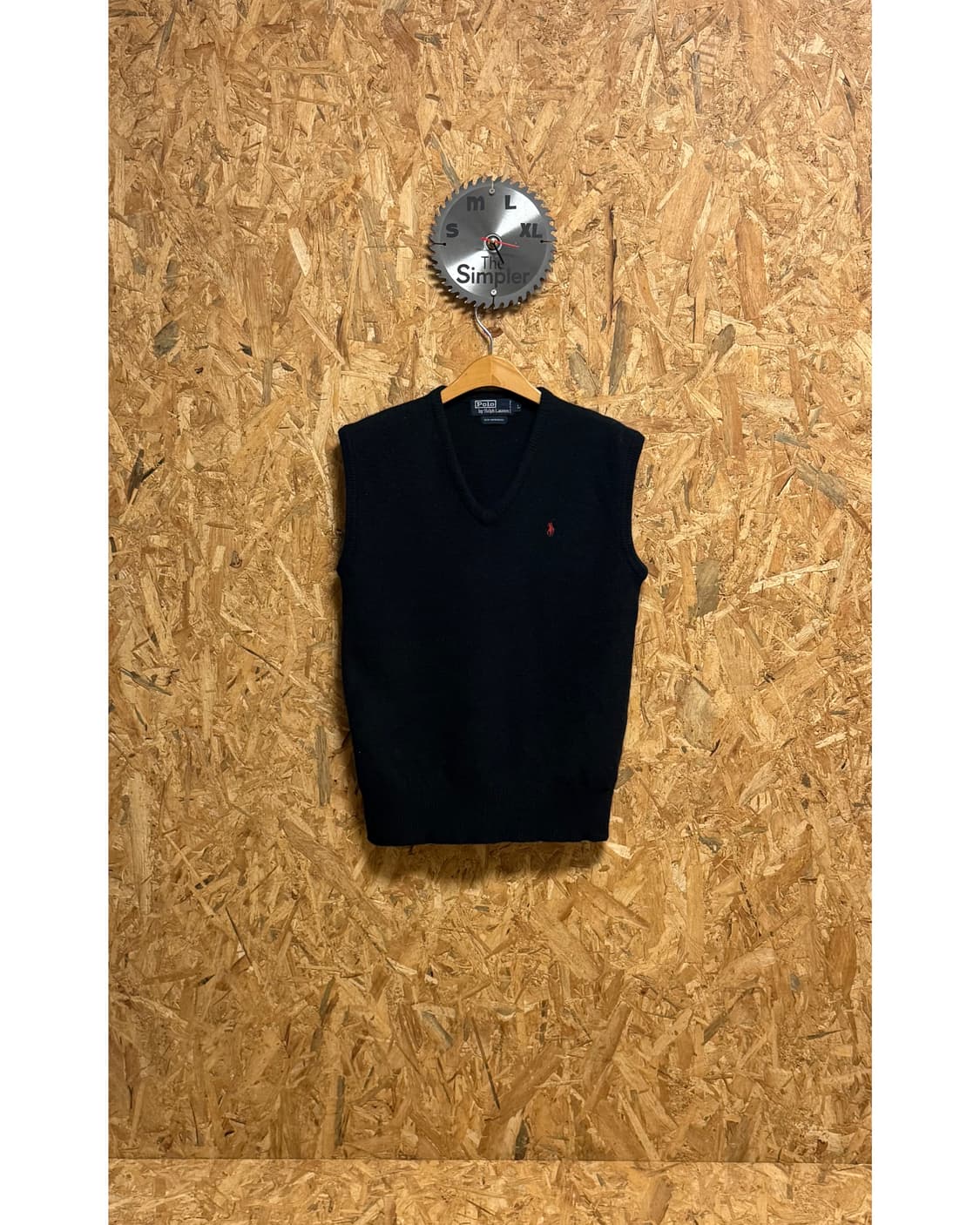 폴로 랄프로렌 램스울 니트 베스트 상품이미지1