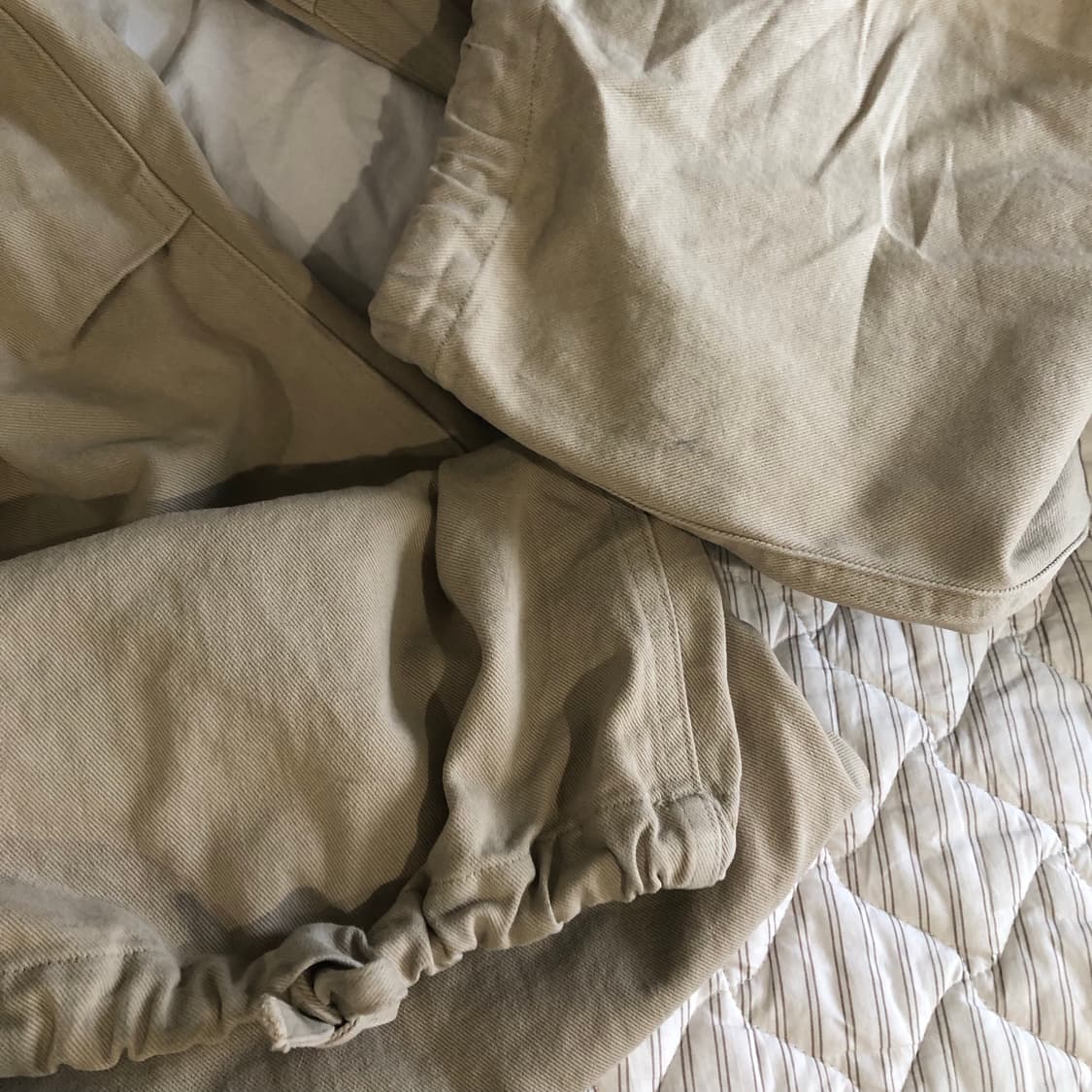 [2] 언타이틀드아이딜 M-65 카고팬츠 베이지 상품이미지4