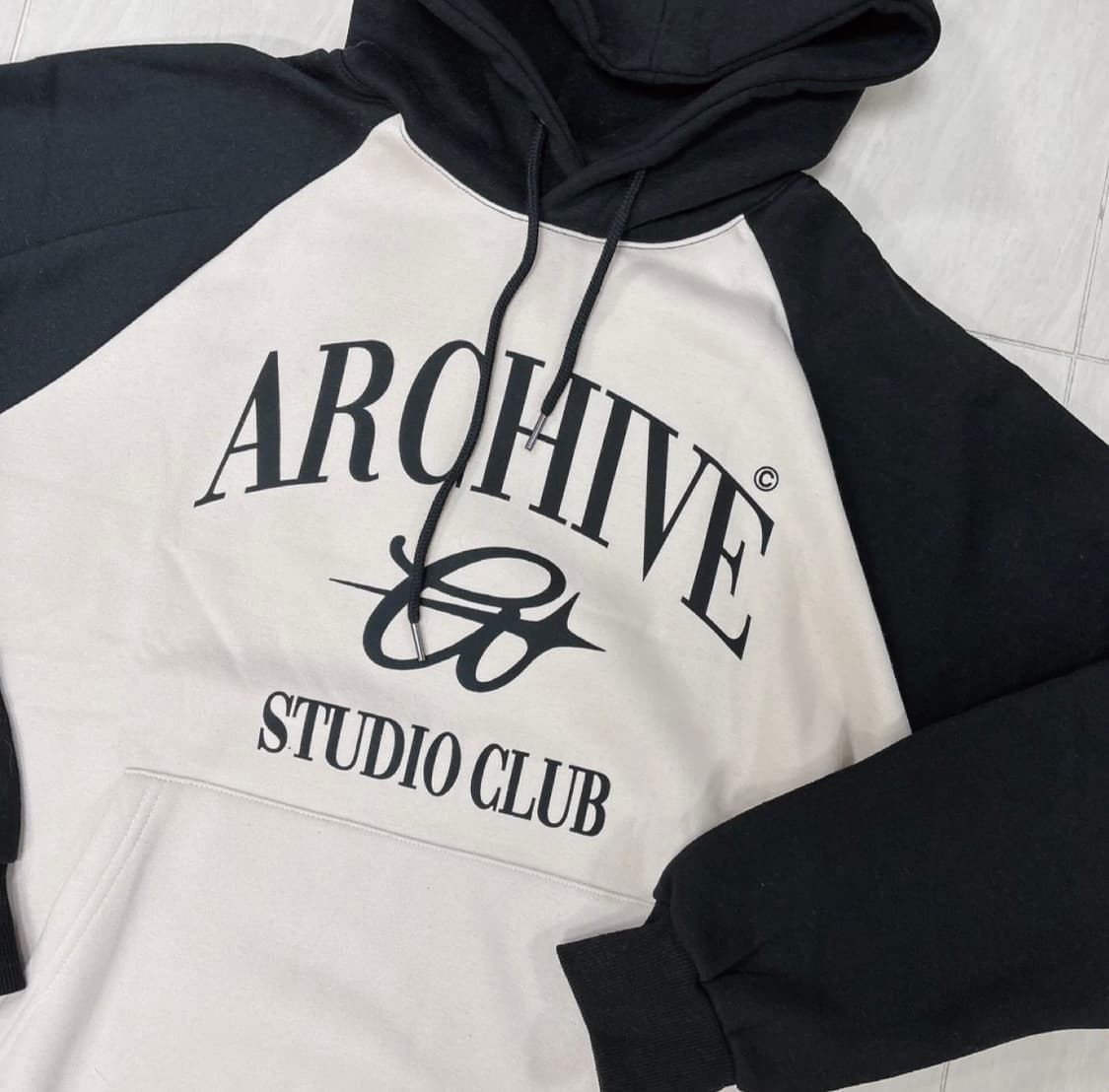 새제품 어나더아카이브 나그랑 기모 후드티 상품이미지3