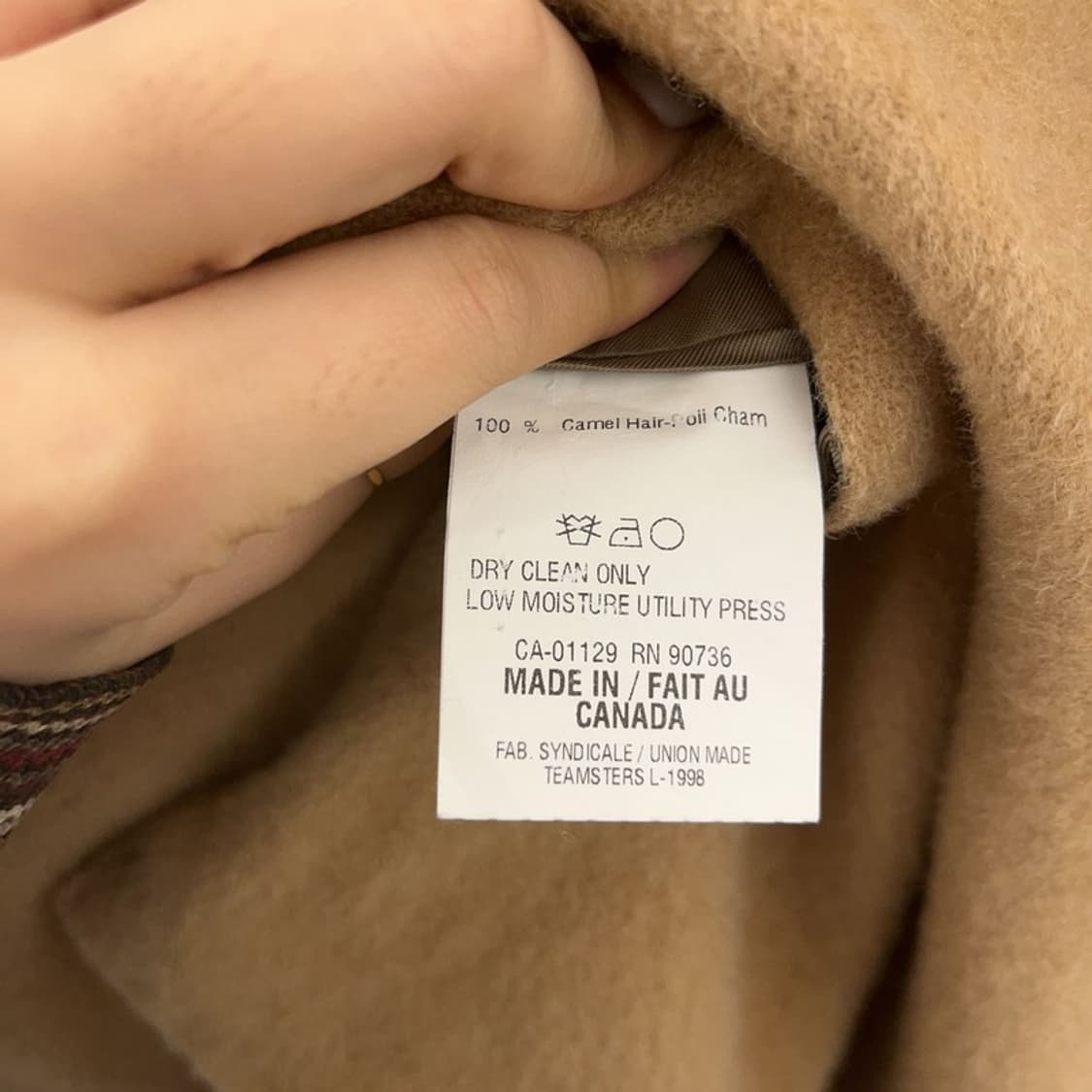 폴로 랄프로렌 모던시크 낙타털 블레이저 자켓 M C08654 상품이미지6