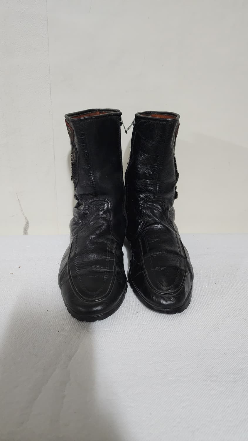 빈티지 바이크 가죽 부츠 상품이미지2