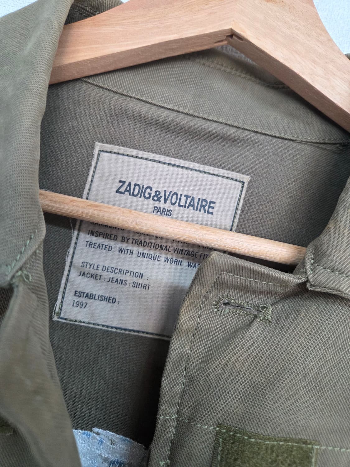 쟈딕엔볼테르   야상자켓  상품이미지5