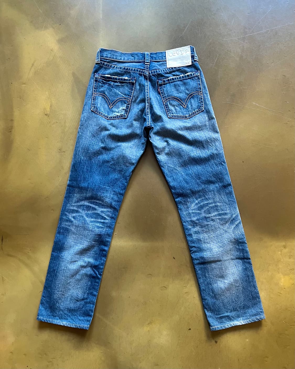 2000‘s Levi's Japan OS502 Repair Jeans 상품이미지8