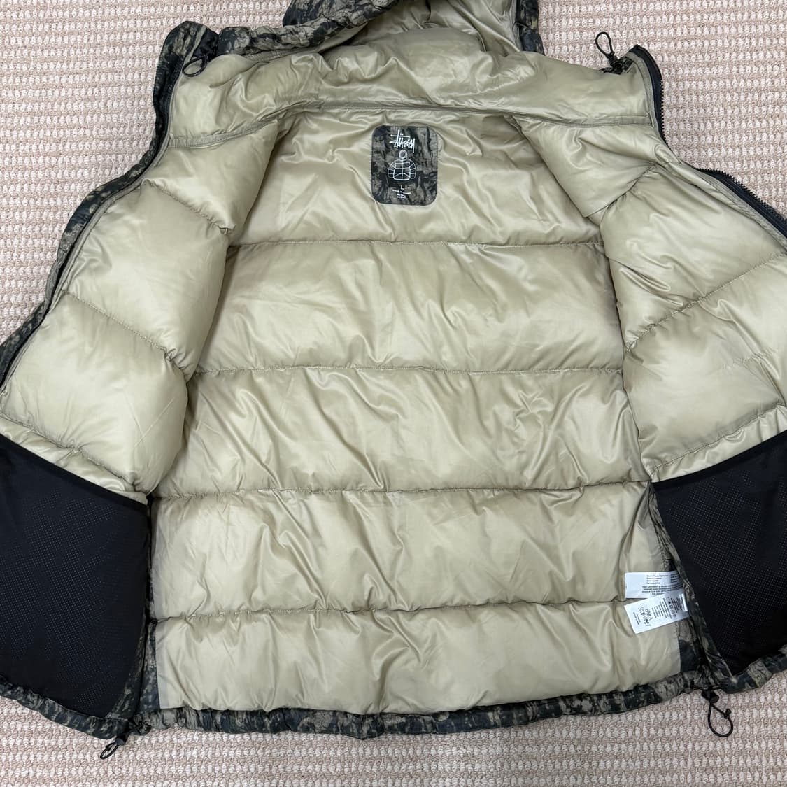 스투시 다운 파카 마이크로 립스탑 렐릭 카모 상품이미지5
