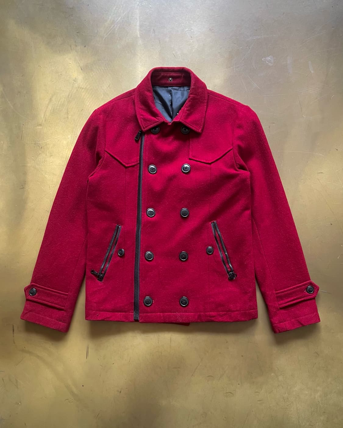 SemanticDesign Napoleon Double Pea Coat 상품이미지4