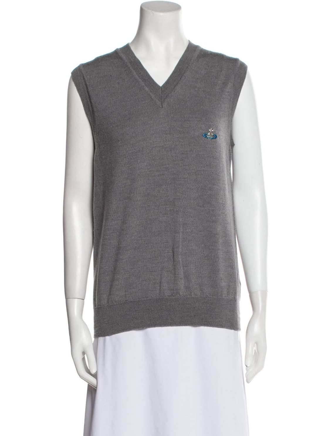 비비안웨스트우드 맨 브이넥 울니트 베스트 상품이미지6